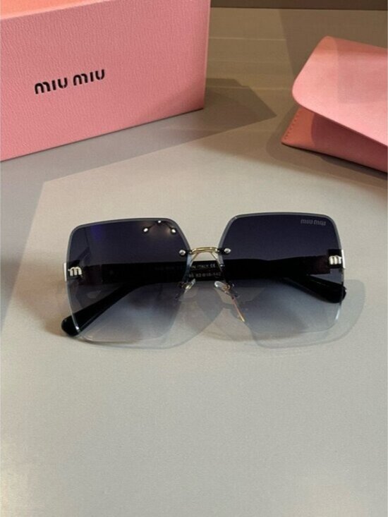 Miu Miu 2026 Premium Frameless Sunglasses for Women, UV Protection main image 6